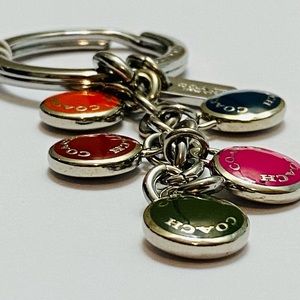 Coach Designer Key Ring Fob